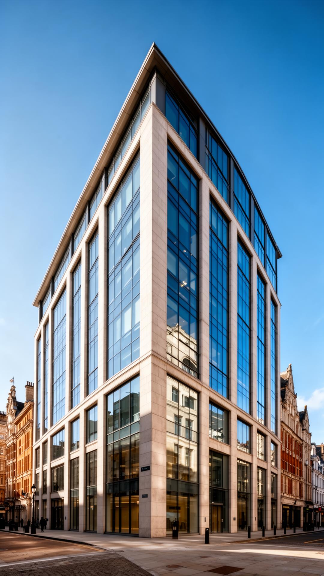Glasgow commercial building — typical property type Fire Check Scotland supports